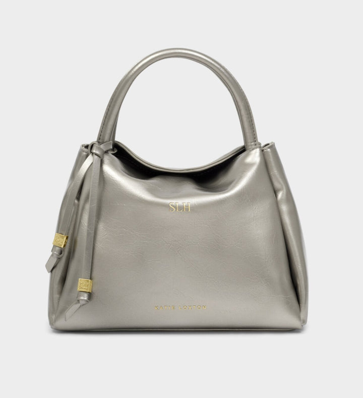 NOVA PATENT CRACKLE TOP HANDLE BAG
| PEWTER | 17.5cm x 24cm x 12cm