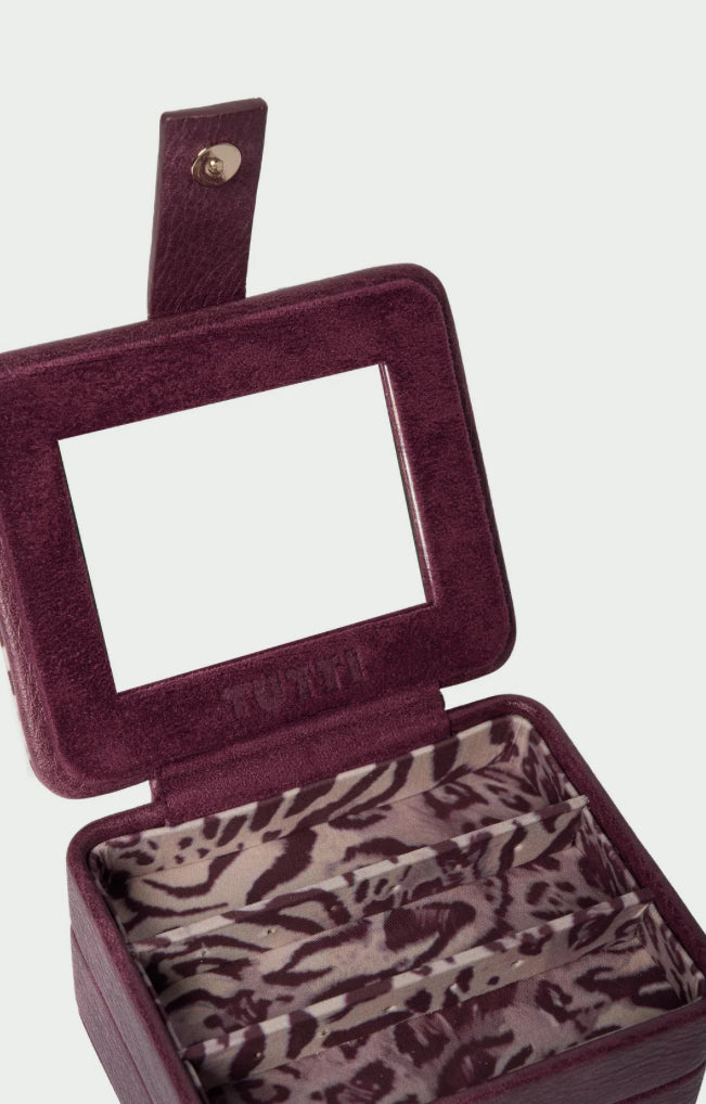 URBAN SMALL JEWELLERY BOX CHERRY