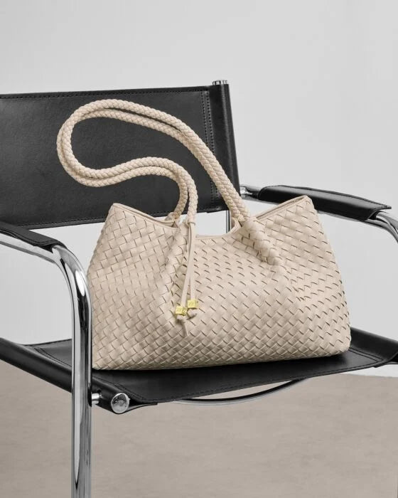 NOVA SMALL SHOULDER TOTE OYSTER