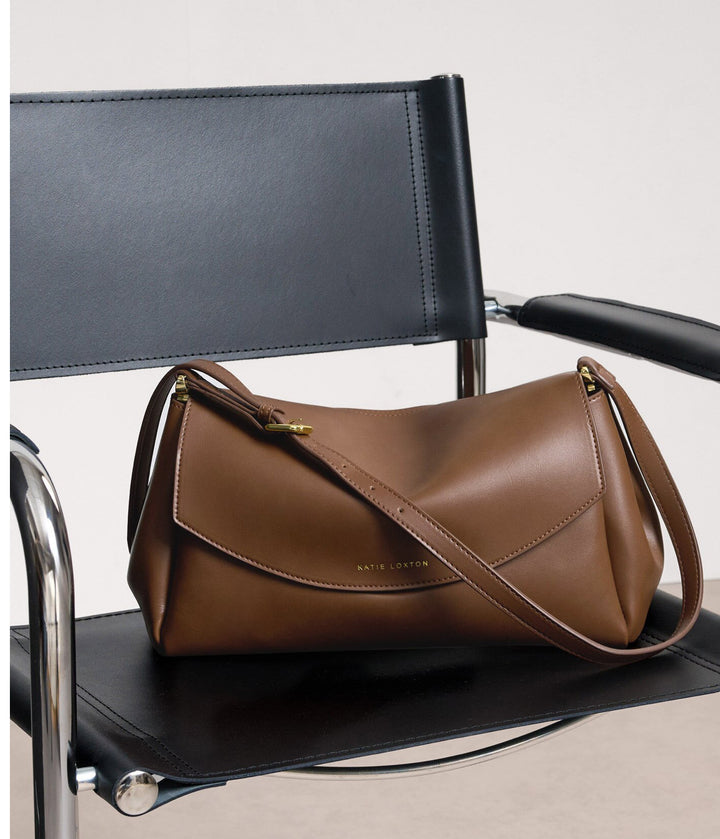 SLOANE SHOULDER BAG| DARK CHOCOLATE