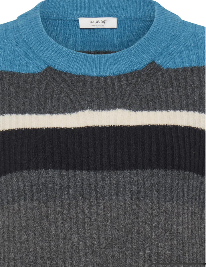 ONEMA ONECK FJORD BLUE MELANGE STRIPE