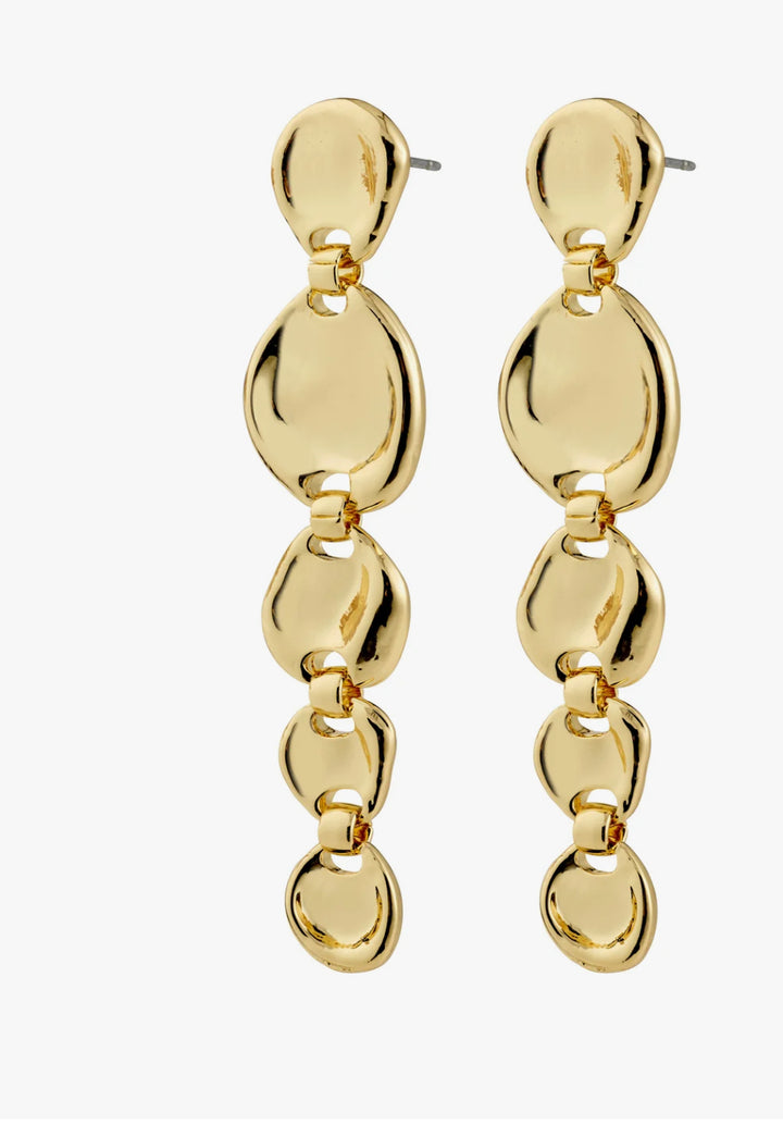 SPARKLE EARRINGS GOLD-PLATED