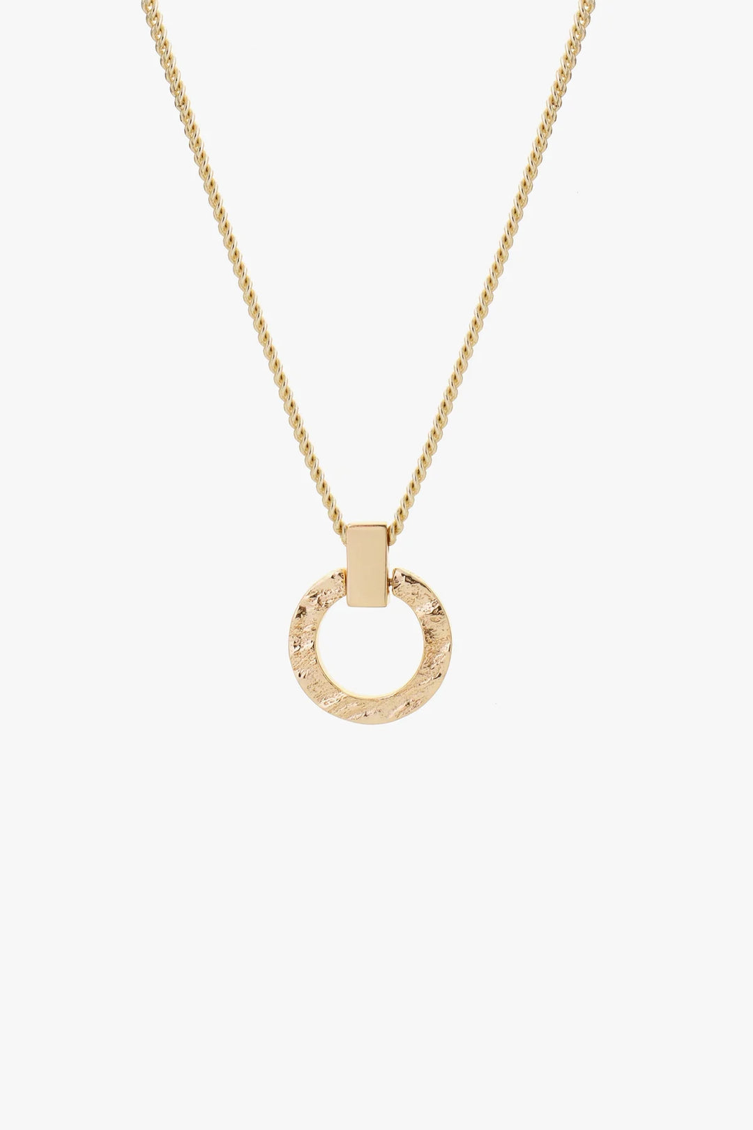 PALM NECKLACE GOLD PLATED