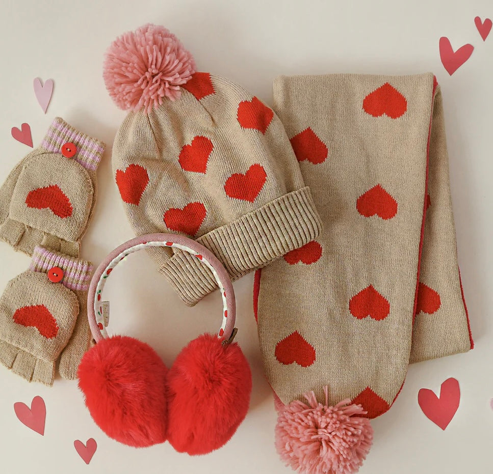 SWEETHEART KNITTED GLOVES