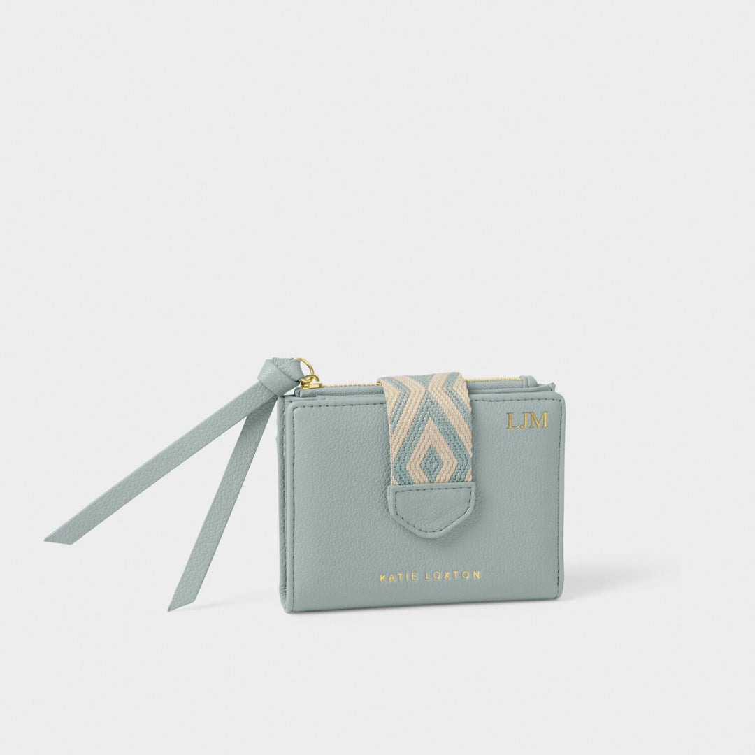 HALLIE PURSE DUCK EGG BLUE 9.5CM