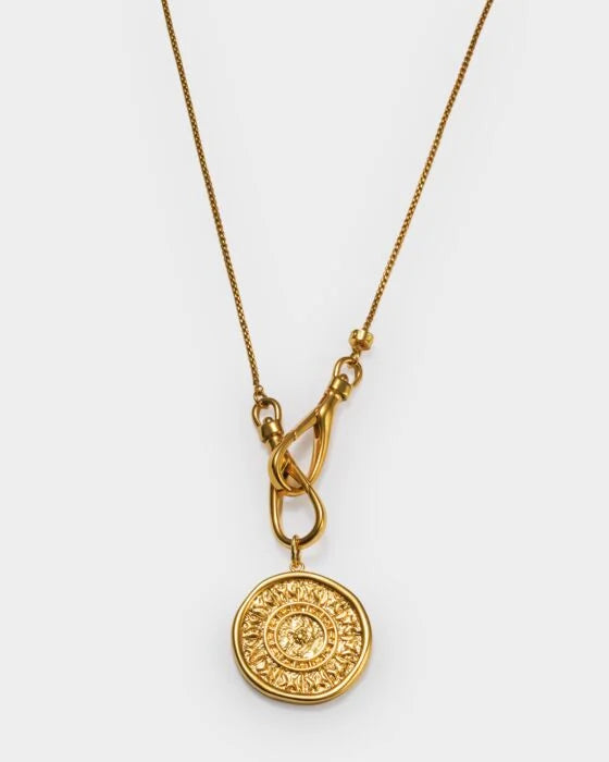 OPHENA NECKLACE GOLD COATED