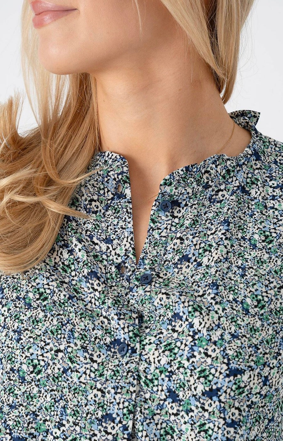 GABRIA FEMI SHIRT FLOWER BLURRED LEPRECHA