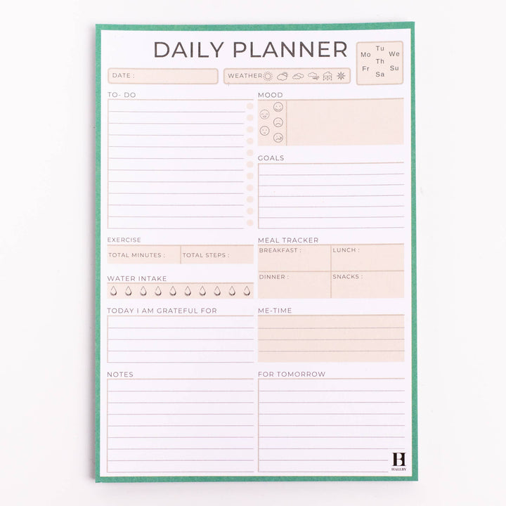 Planner pad, To do list, Daily planner, Organiser pad