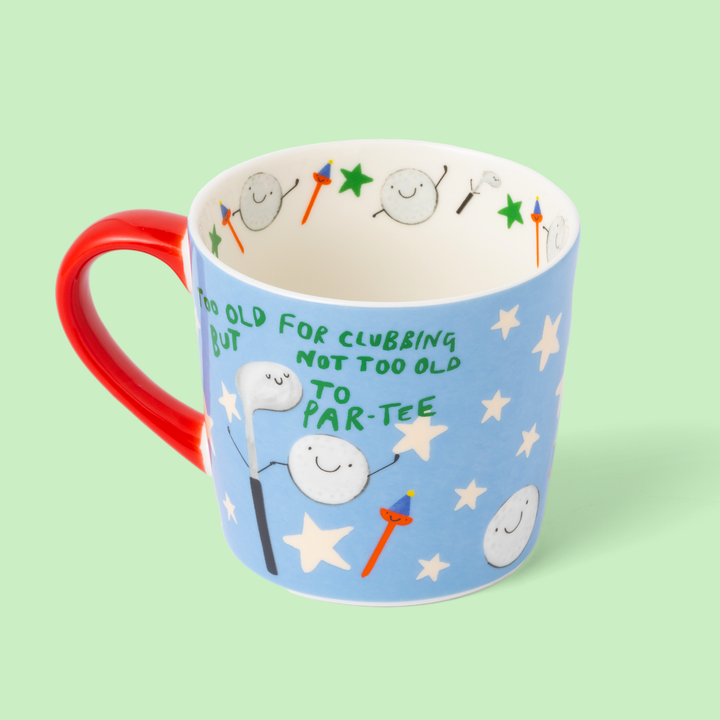 Too Old For Clubbing Mug