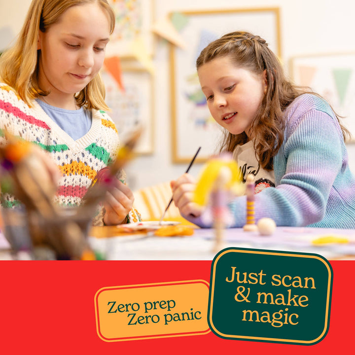 Create Your Own Christmas Fairy Wooden Peg Doll Kit