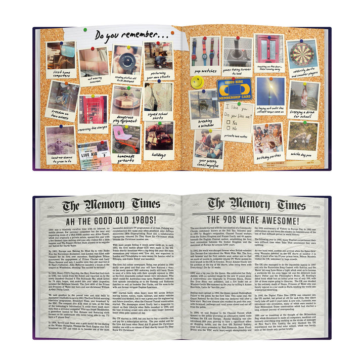 Born In The 80s Gift Book