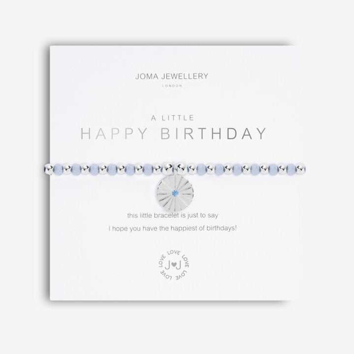 COLOUR POP A LITTLE HAPPY BIRTHDAY BRACELET