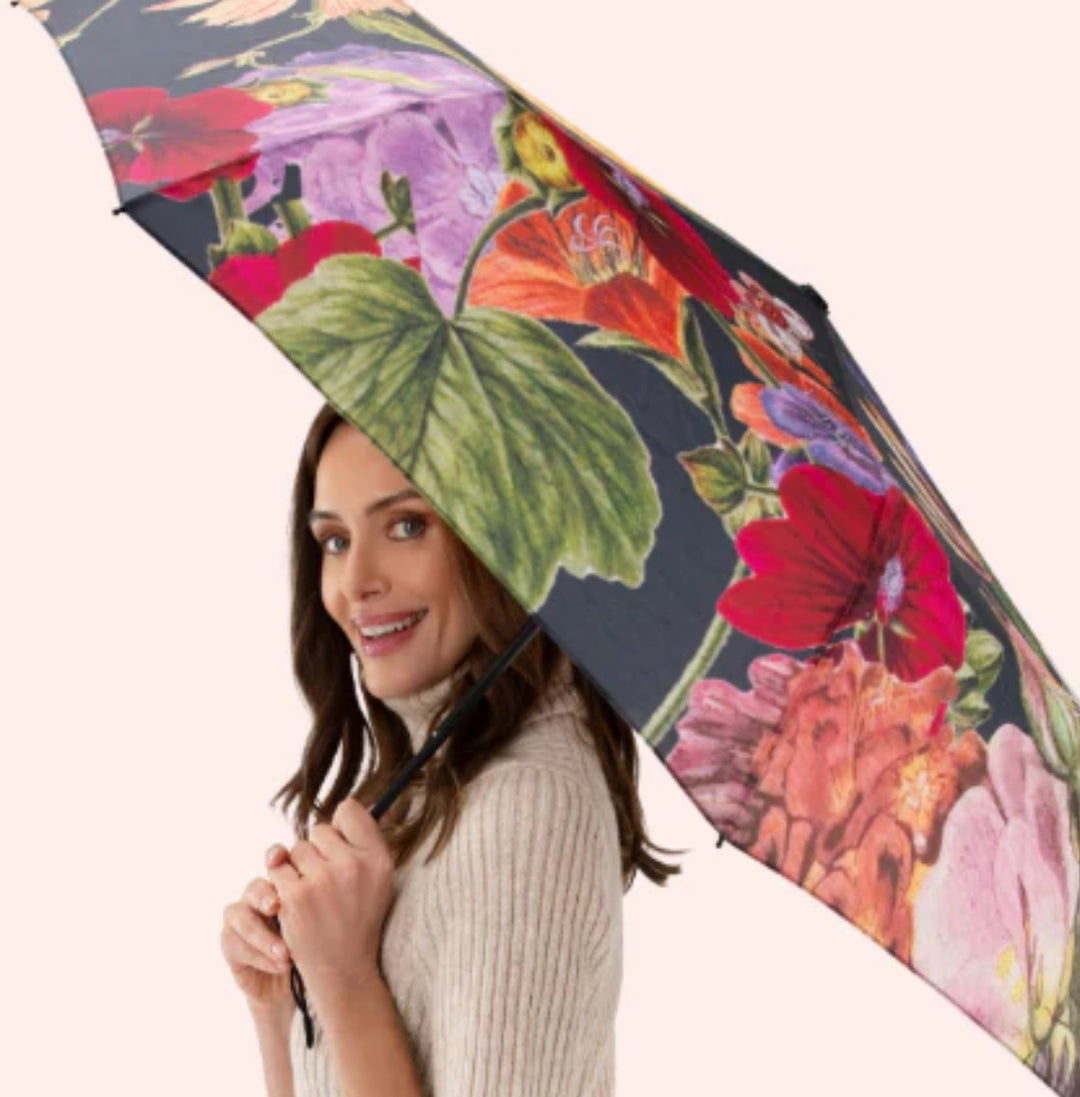 UMBRELLA FLORAL MIDMIGHT