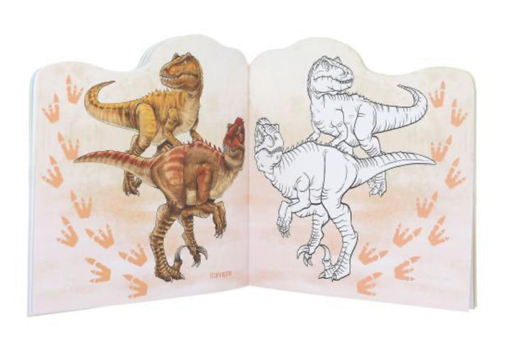 COLOURING BOOK DINO WORLD