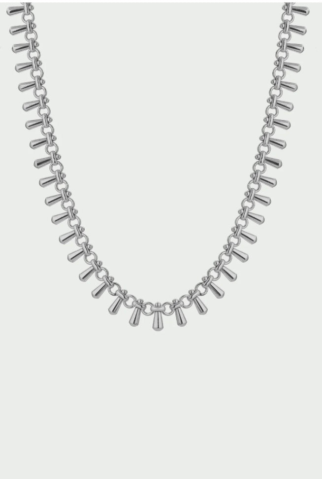 DEWDROP NECKLACE SILVER