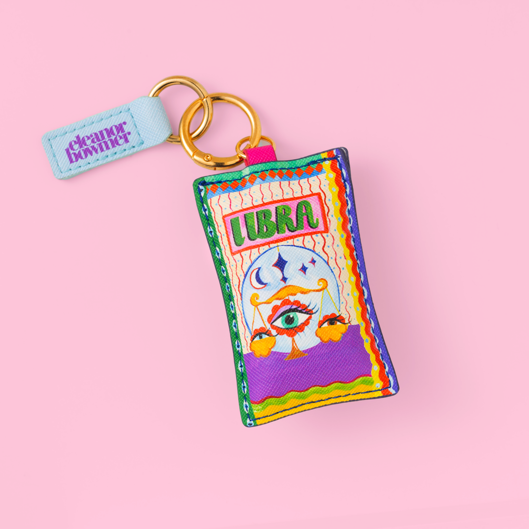 Libra Zodiac Keyring: Keyring Only