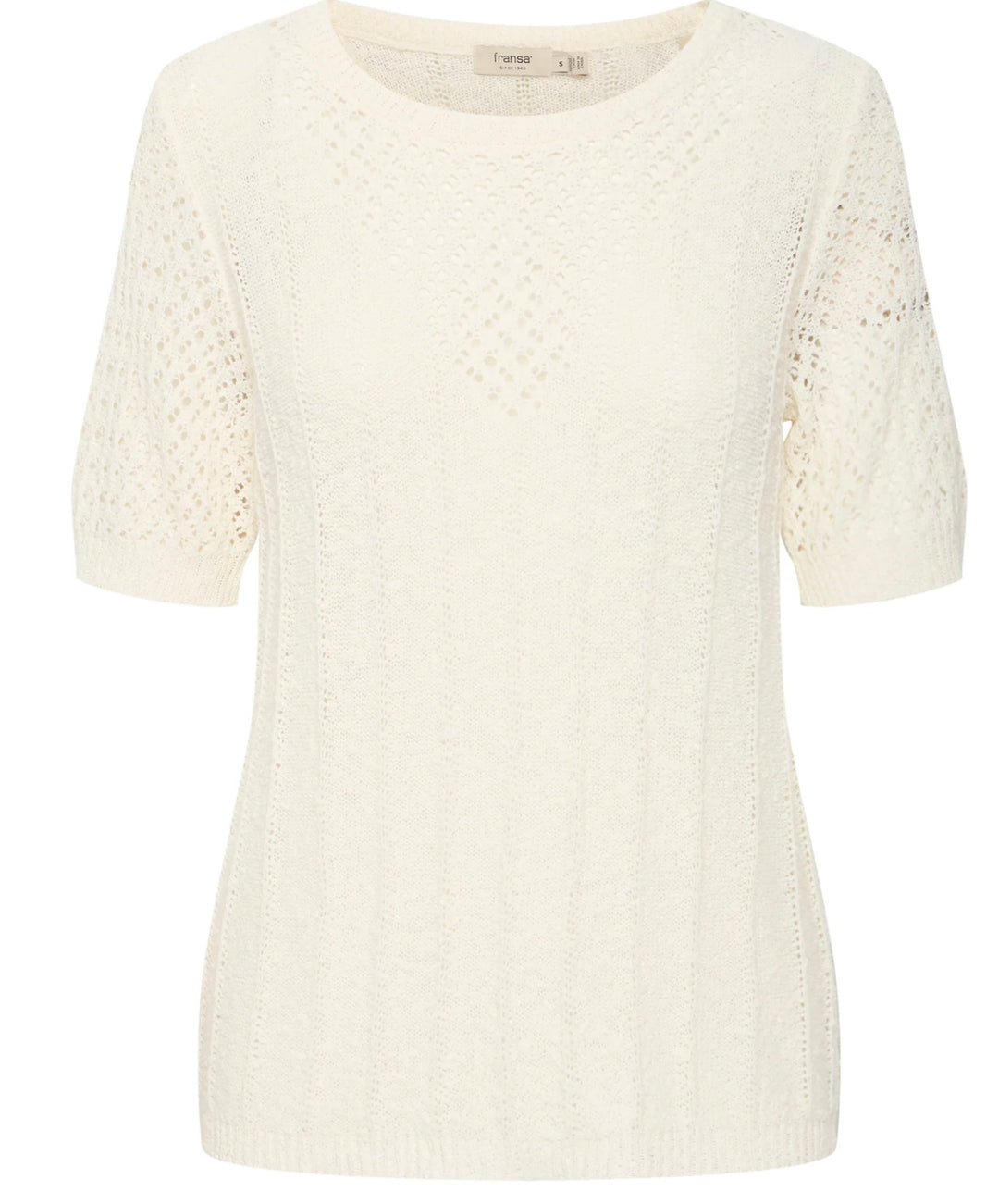 ODETTA PULLOVER WHISPER WHITE