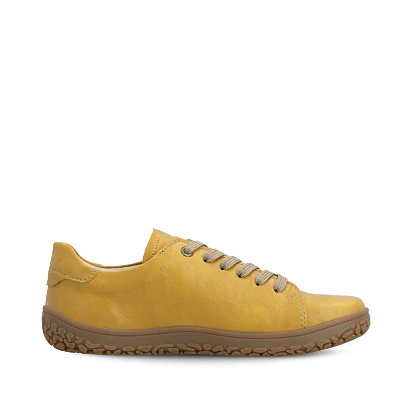 Rieker Women's Yellow Lace and Zip Shoes 52301-68