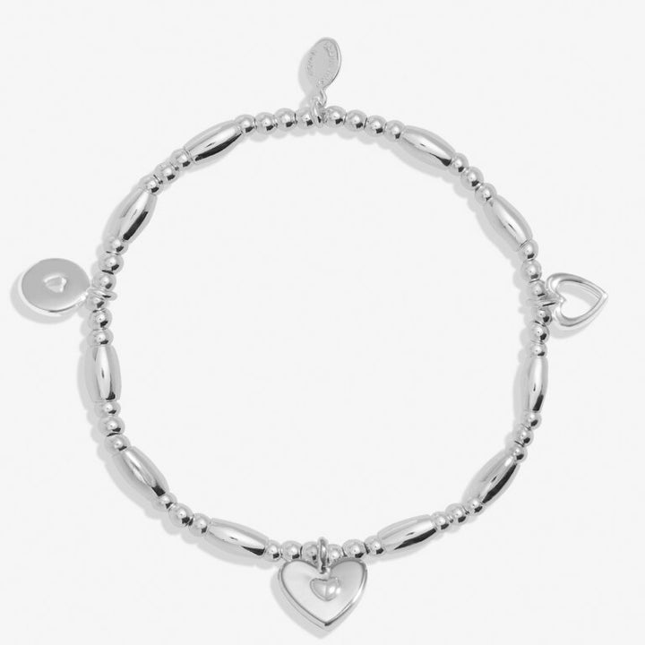 LIFES A CHARM 21ST BIRTHDAY SILVER PLATED BRACELET