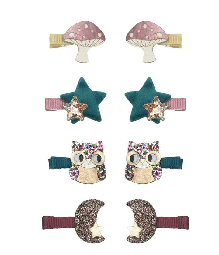 MAGICAL OWL MINI CLIP SET