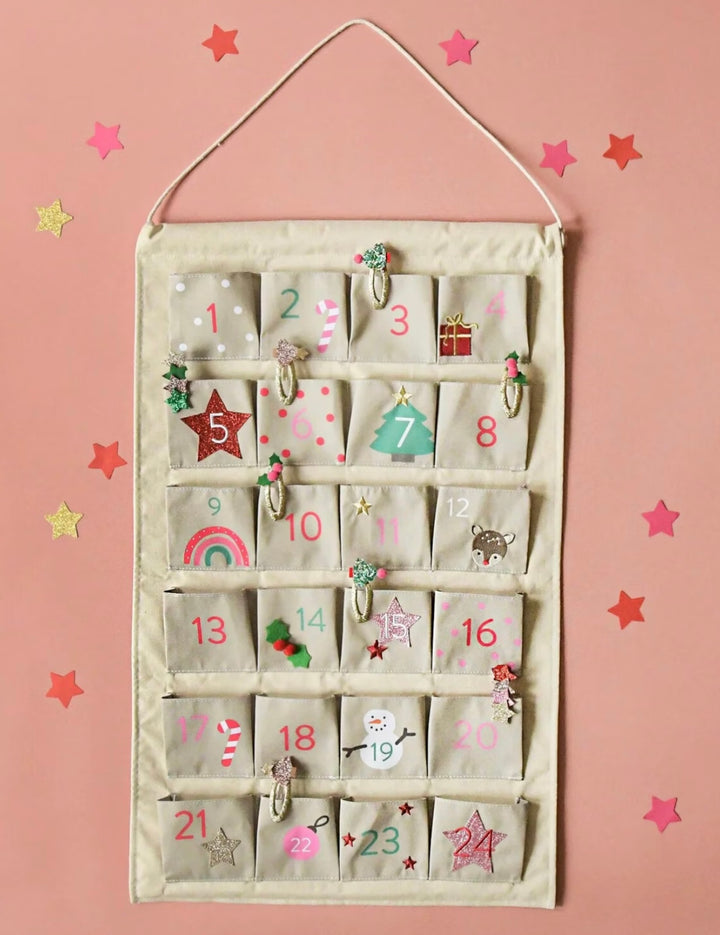 JOLLY XMAS REUSABLE ADVENT CALENDAR