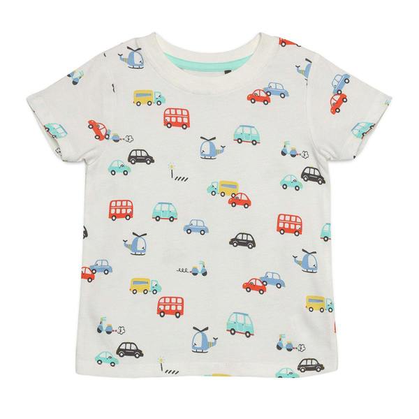 Baby boys 3pk printed t-shirts