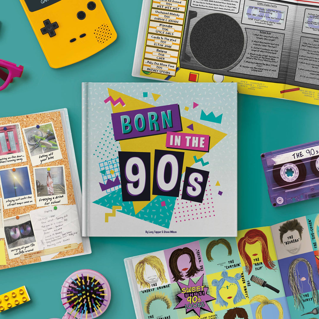Born In The 90s Gift Book