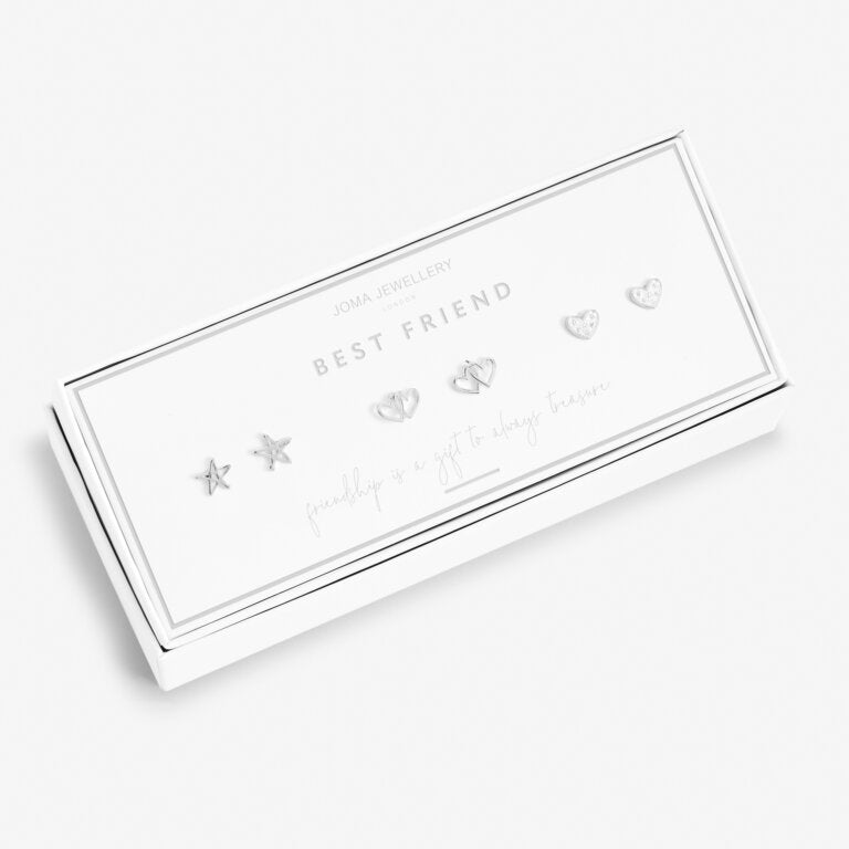 OCCASION EARRING BOX - BEST FRIEND SET OF THREE