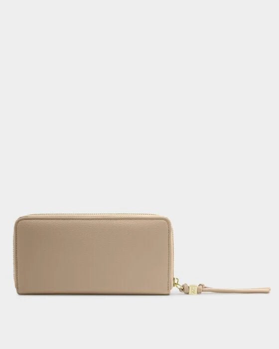 LOTTIE LARGE PURSE TAUPE