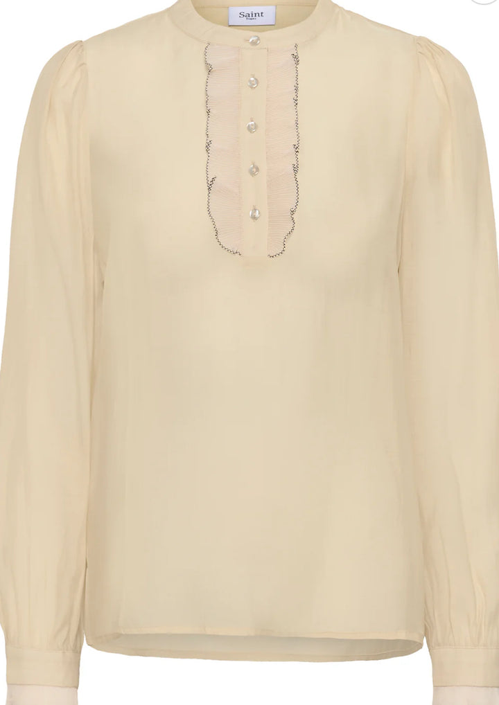 MAGDALENA SZ SHIRT BROWN RICE