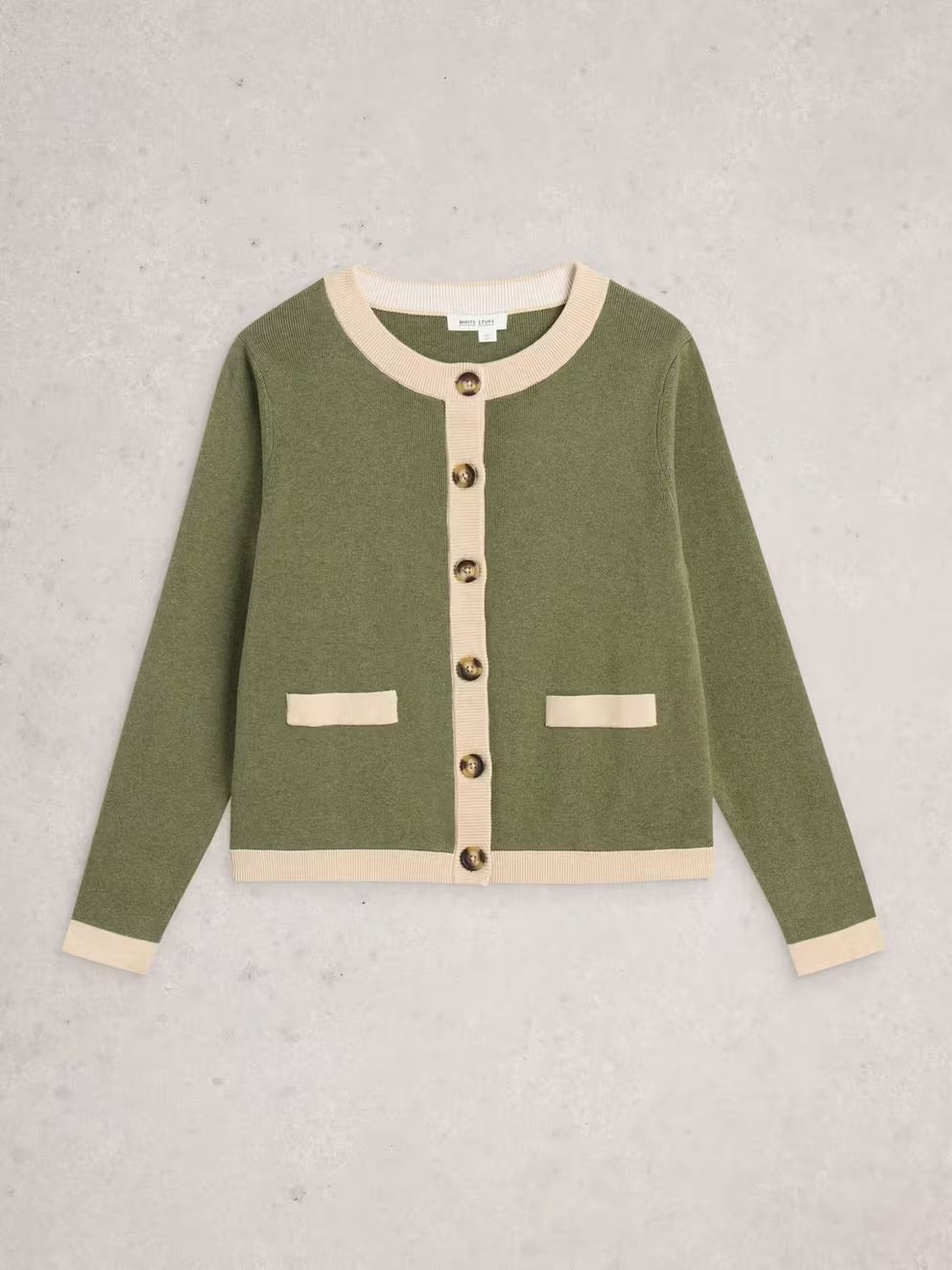 CHARLOTTE CARDI KHAKI GREEN