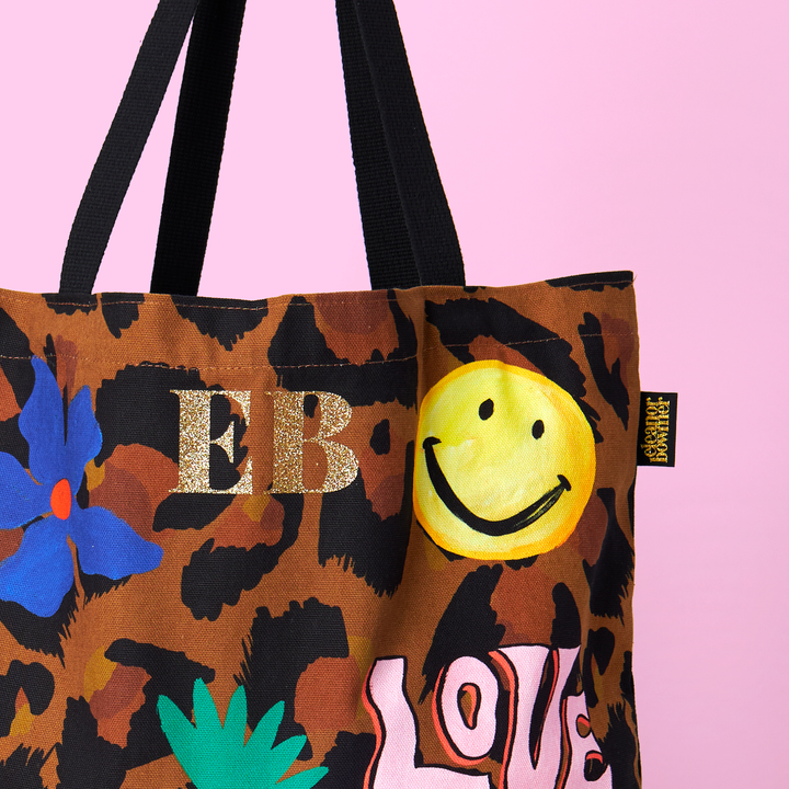 Leopard Icon Tote Bag: Non Personalised