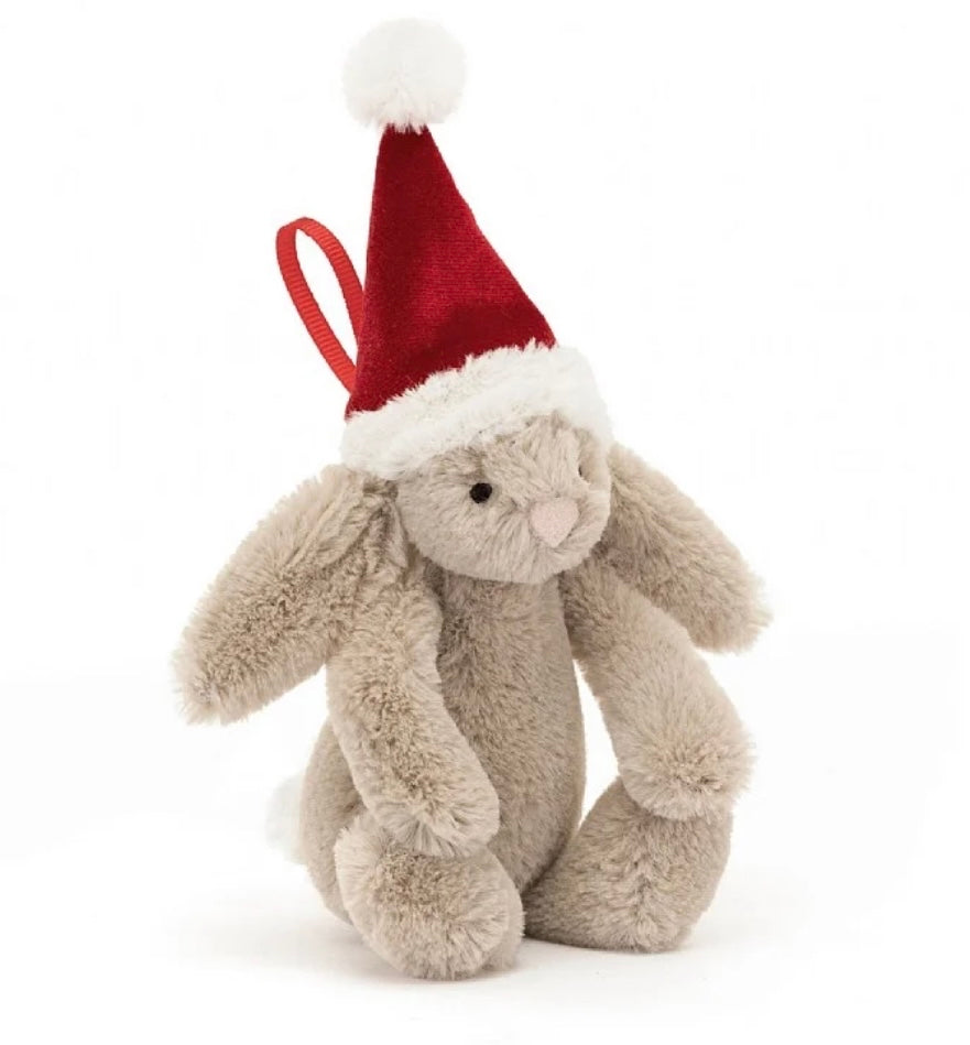 BASHFUL BUNNY CHRISTMAS DECORATION