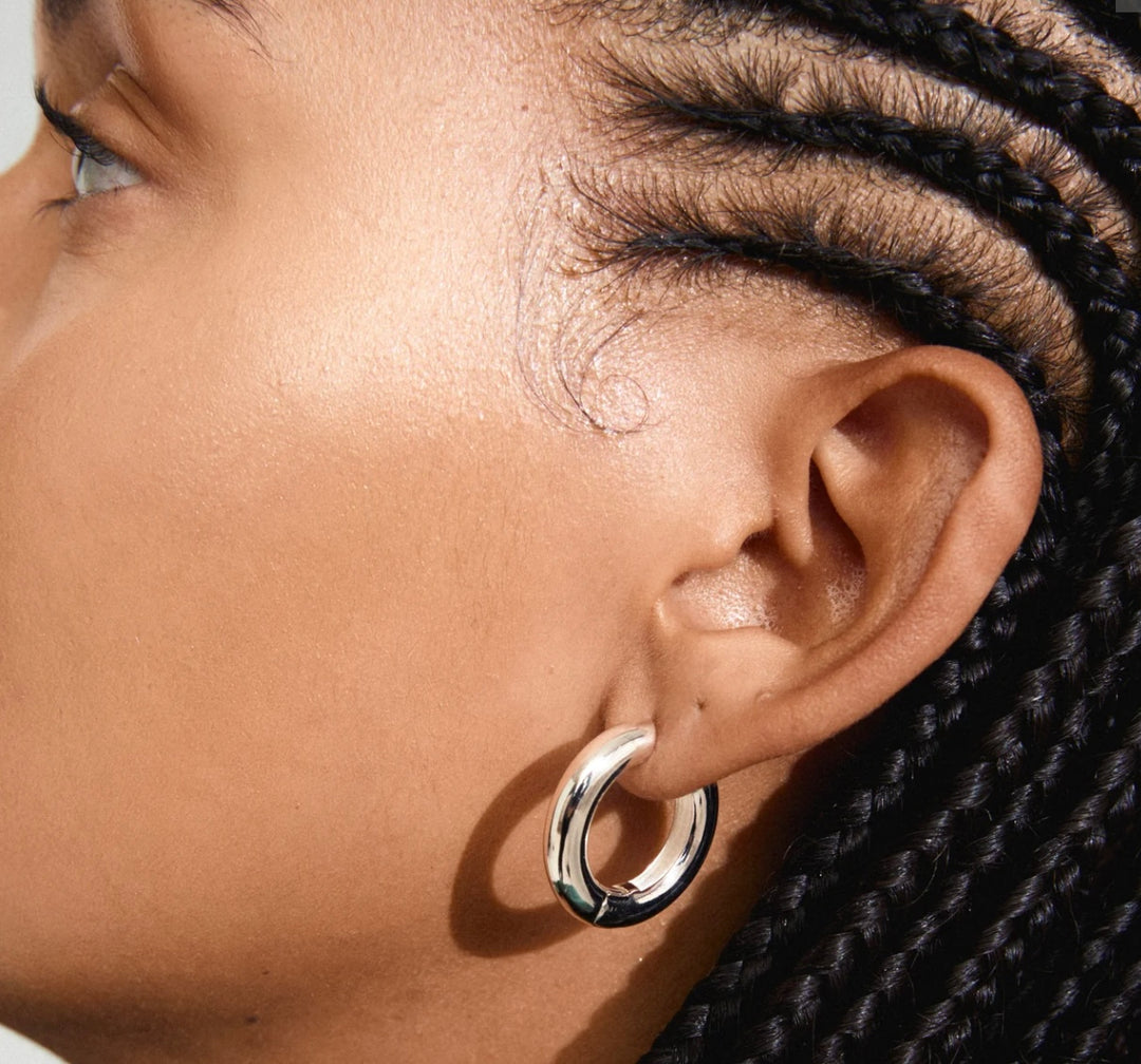 MARLO EARRINGS SILVER PLATED