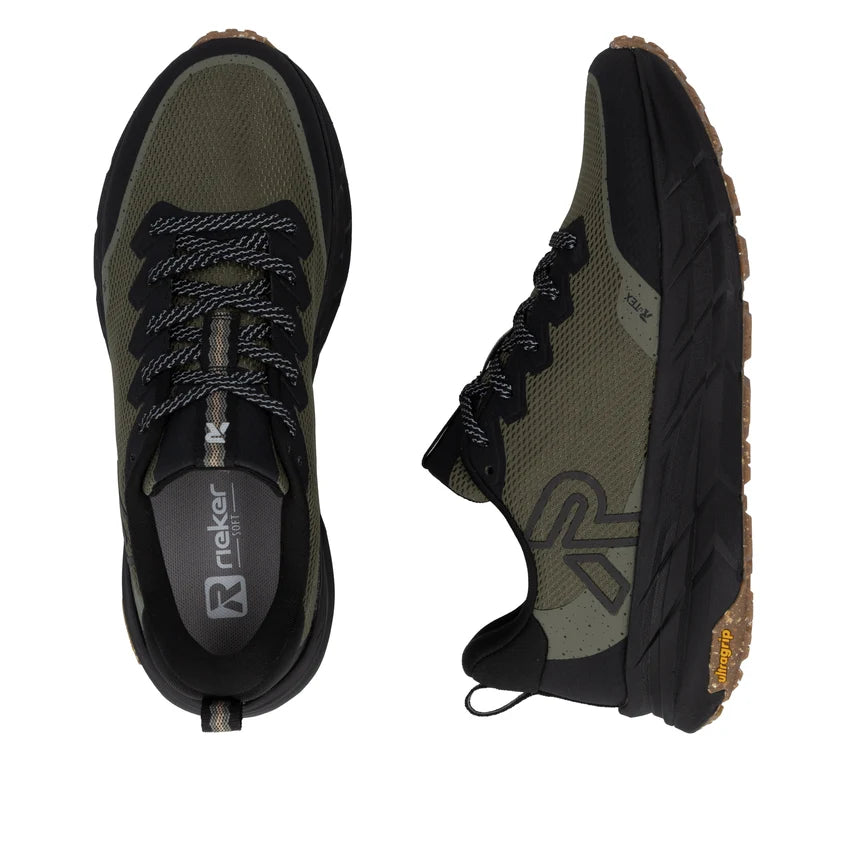Rieker Sport Men's Green Trainers U4501-55
