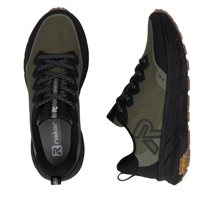 Rieker Sport Men's Green Trainers U4501-55