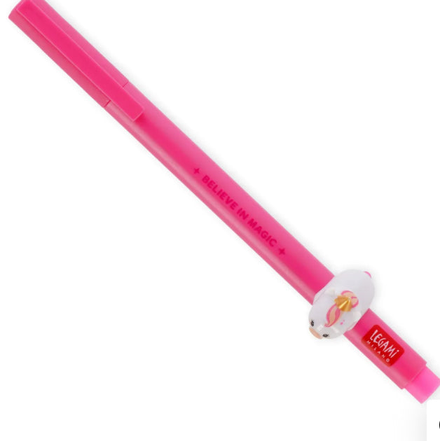 UNICORN GEL PEN - NEON PINK INK