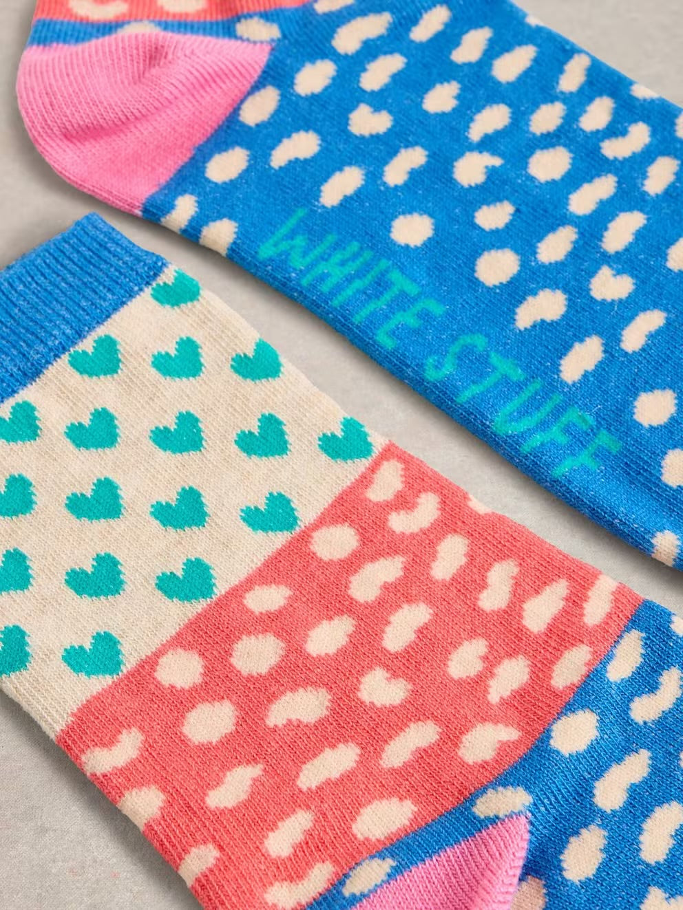 HEART SPOT ANKLE SOCK SIZE 6-8