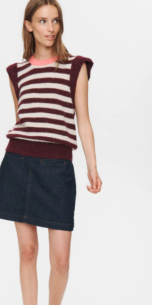 CIARA RIETTE STRIPE VEST