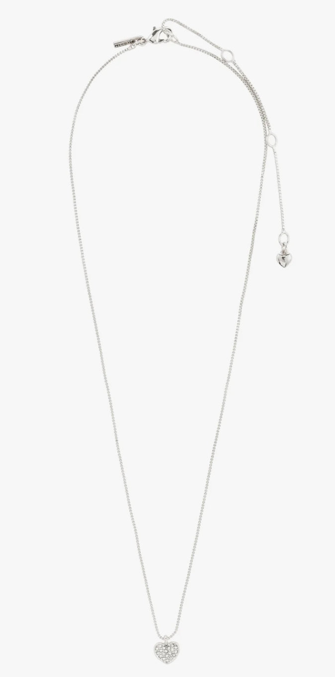 EMMETT NECKLACE SILVER PLATED