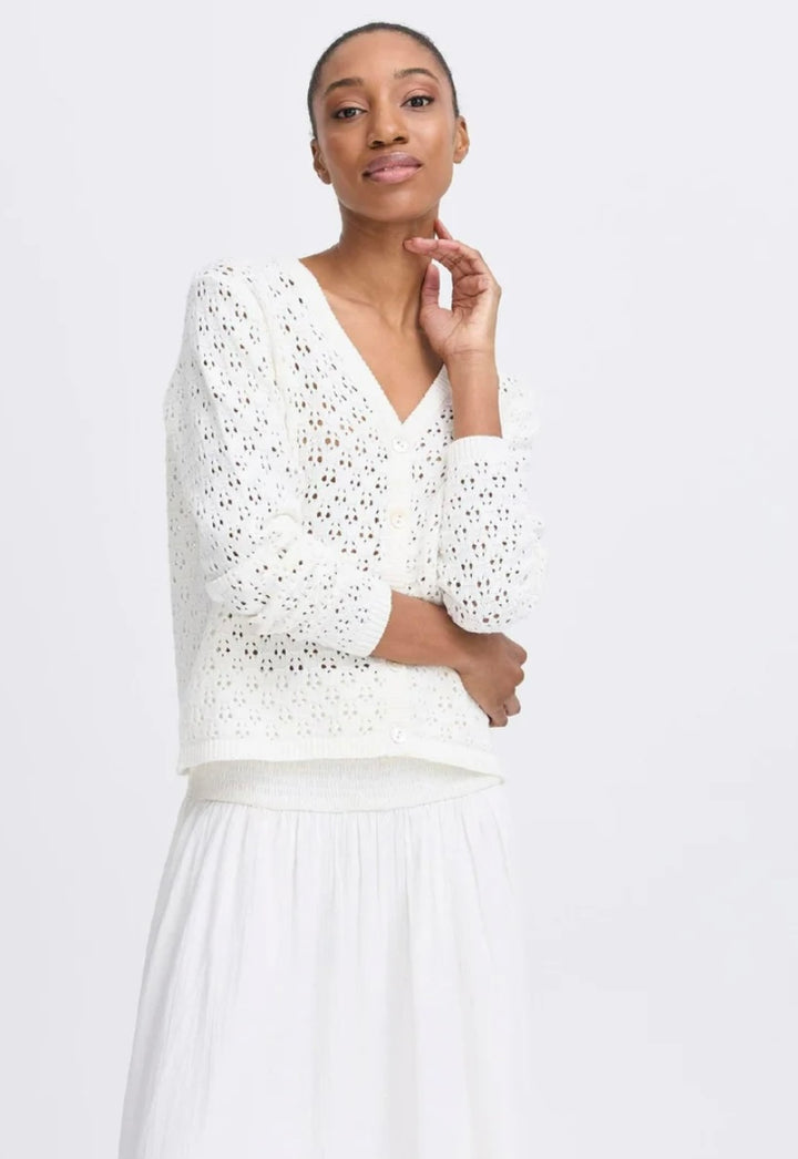NAJO CARDIGAN MARSHMALLOW