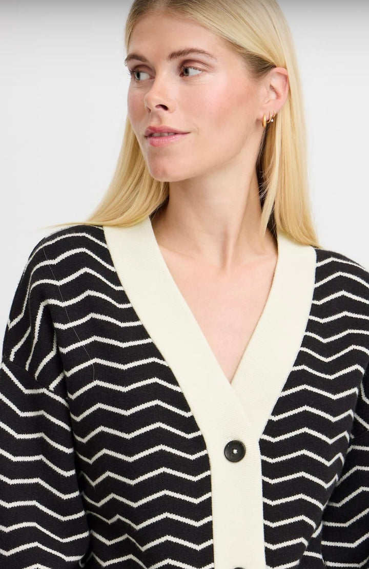 OTARI ZIG ZAG CARDIGAN