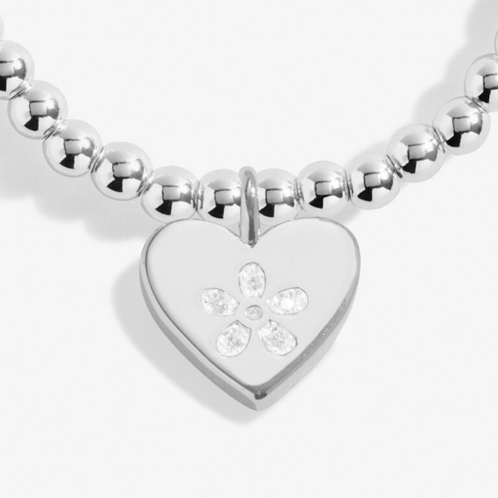 MOTHER’S DAY A LITTLE IF MUMS WERE FLOWERS I’D PICK YOU SILVER PLATED BRACELET