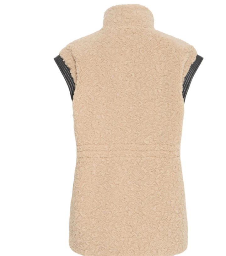 ANAMAJ WAISTCOAT HUMUS MIX