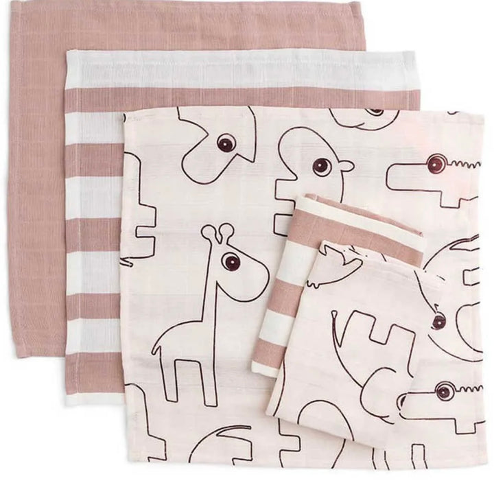 CLOTH WIPES 5-PACK GOTS DEER