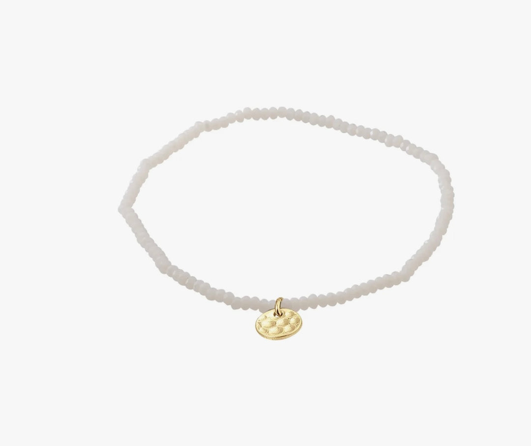 INDIE BRACELET WHITE GOLD PLATED