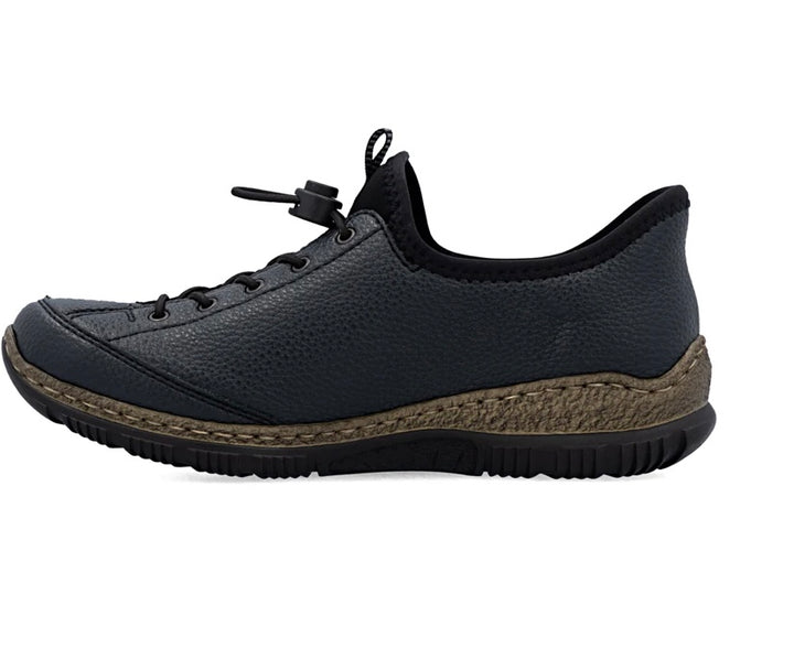 N3267-15 BLUE SLIP ON TRAINER