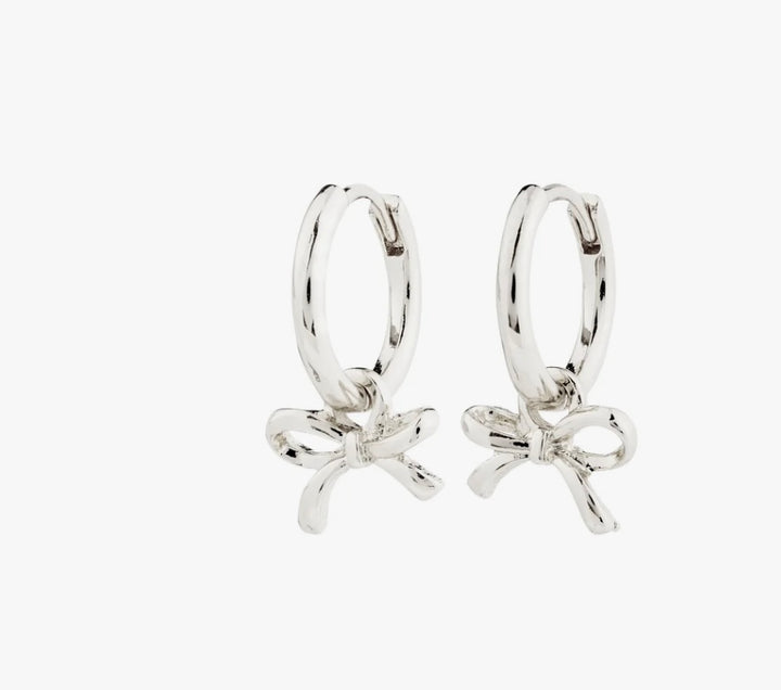 LYSANDRA HOOP EARRINGS SILVER PLATED