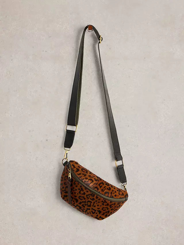 MINI SEBBY LEATHER SLING BAG BROWN MULTI