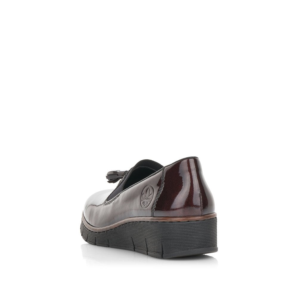 53751-35  RED ELASTICATED SHOE